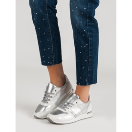Jumex Srebrne sportske cipele siva 1