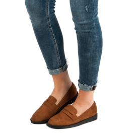 Best Shoes Ležerne mokasine s devama smeđa 1