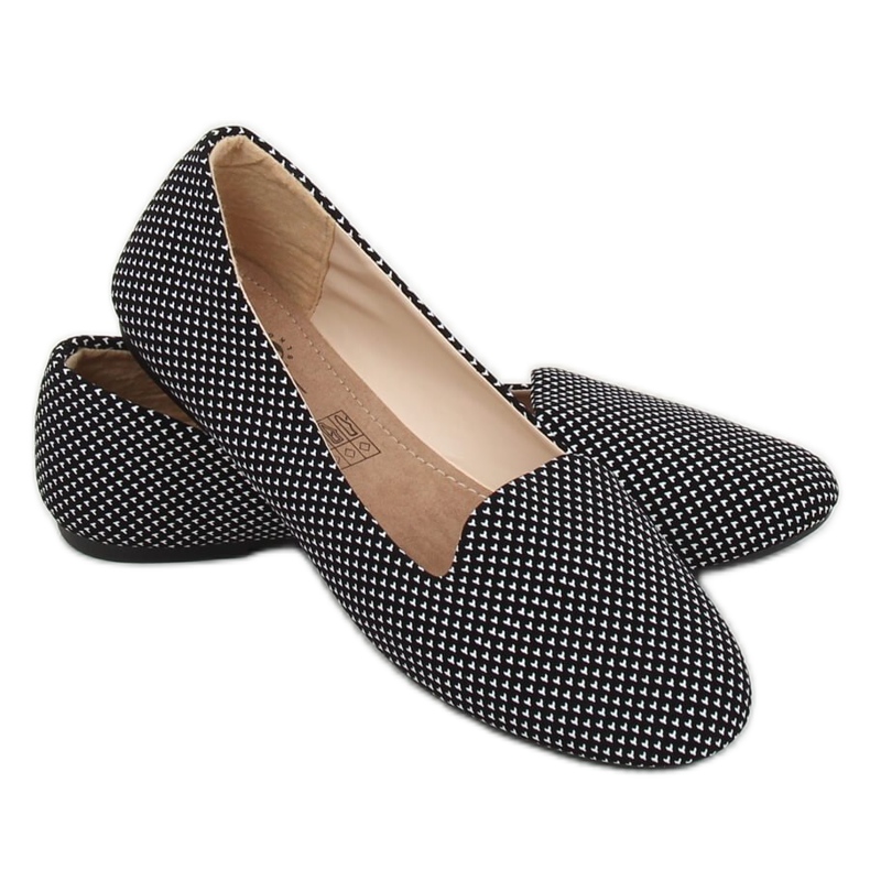 Crna ženska gospoda E802-3 Bijela 1