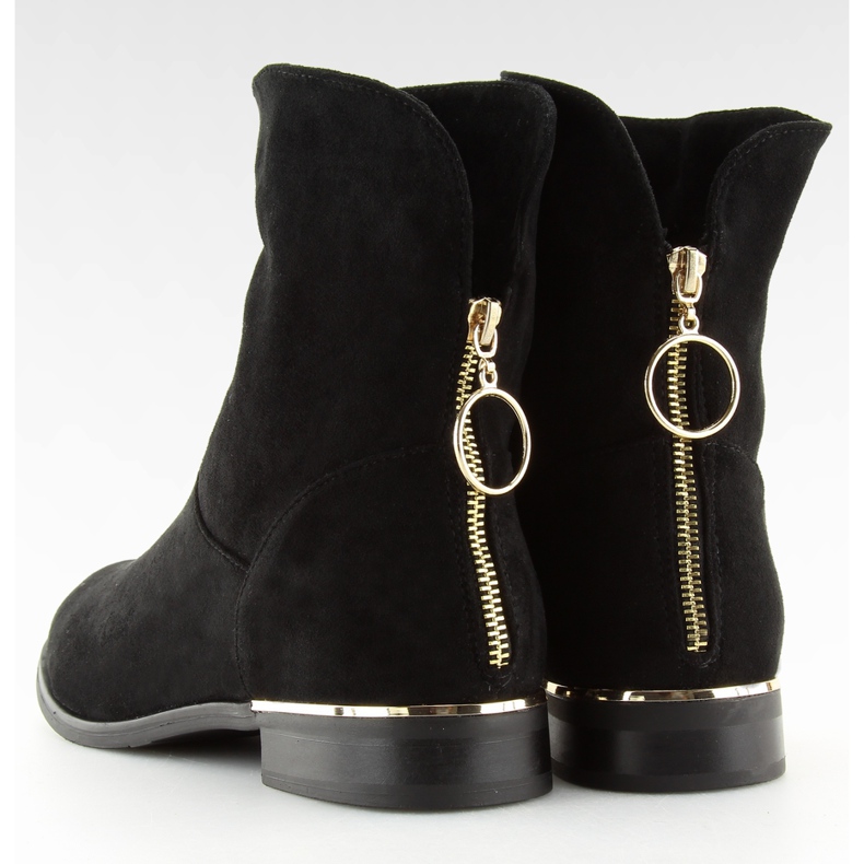 Crne ženske čizme J905 Crna II-GAT 2