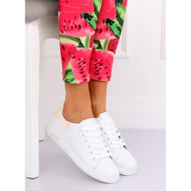 Bijele holografske tenisice BL147NEW Champagne bijela 2