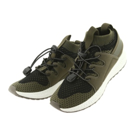 Befado dječje cipele do 23 cm 516Y028 crna zelena 3