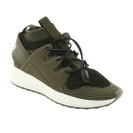 Befado dječje cipele do 23 cm 516Y028 crno zelena 1