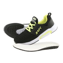 Bartek 55110 Crne klizne sportske cipele crna žuta boja 5