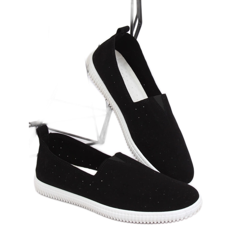 Crne ženske tenisice NB187P Crne crno 1