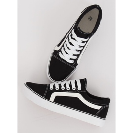 Crne ženske tenisice BL117P Crne crno 1