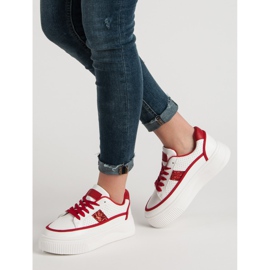 Bijele puzavice sa sjajem bijela 1