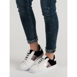 Udobne sportske cipele bijela crna 1