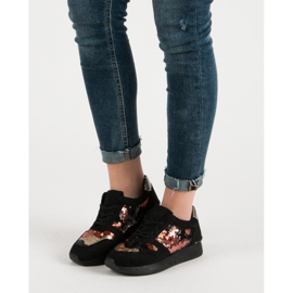 Seastar Sportska obuća sa šljokicama crno 1