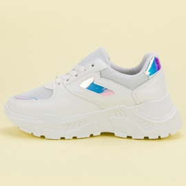 Bijele tenisice s Holo efektom bijela 1