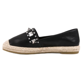 Bestelle Crne espadrile s klinovima crno 2
