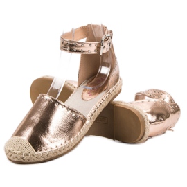 Best Shoes Espadrile sa mlaznicama žuta boja 2