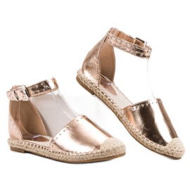 Best Shoes Espadrile sa mlaznicama žuta boja 1