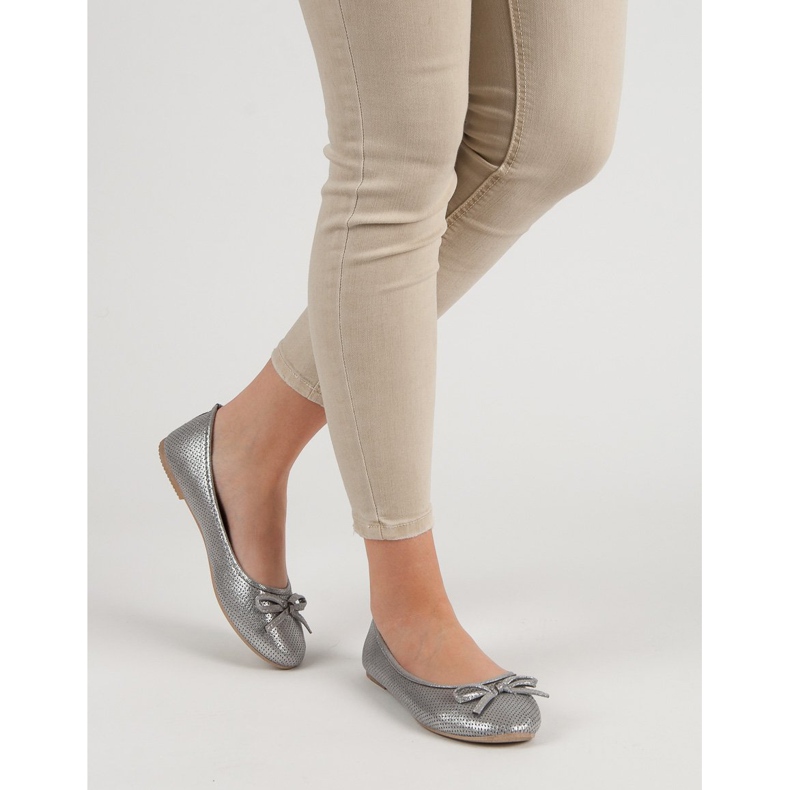 Evento Srebrna balerina s mašnom siva 2