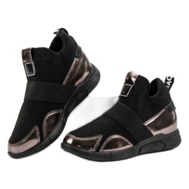 Tenisice na klin crna 1