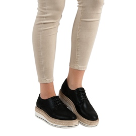Clowse Crne espadrile crna 2