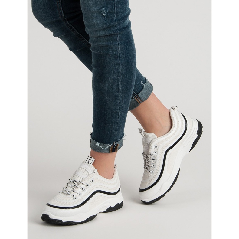 Tekstilne sportske cipele bijela 1