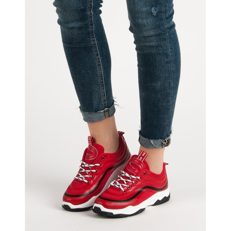 Tekstilne sportske cipele crvena 2