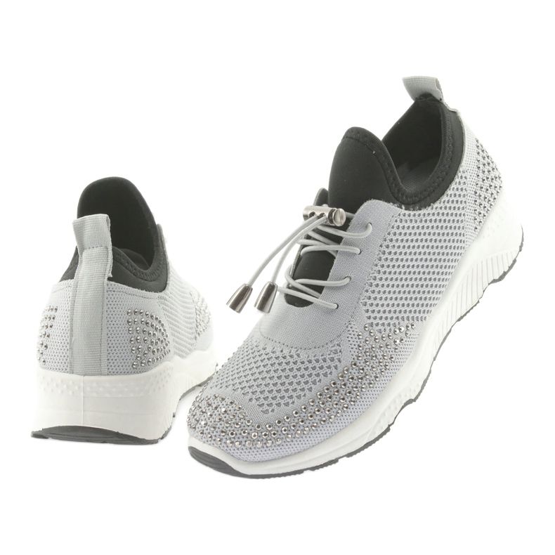 DK Ženski sport FS19 sa sivim cirkonima crna 4