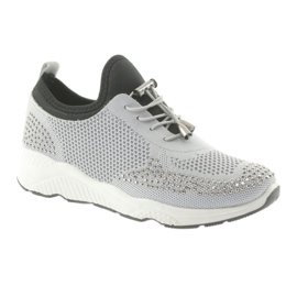 DK Ženski sport FS19 sa sivim cirkonima crna 1