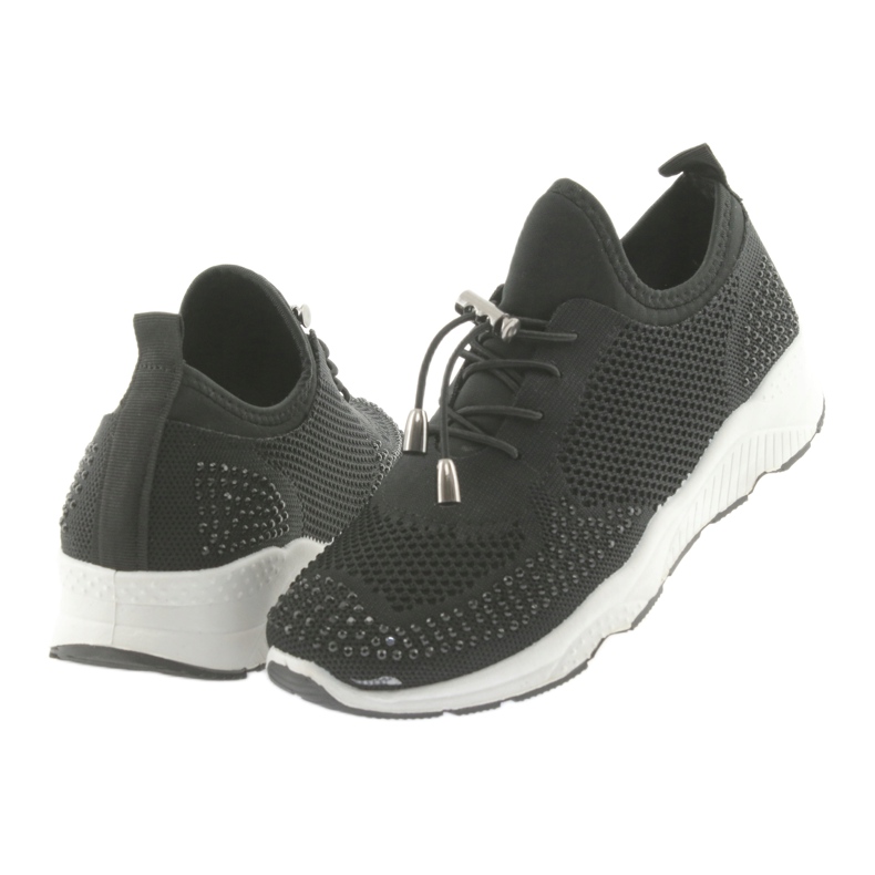 Ženski sportski crni mlaznice DK FS19 crna 4