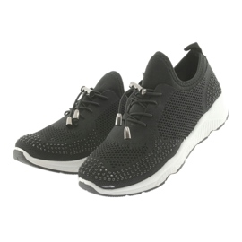 Ženski sportski crni mlaznice DK FS19 crna 3