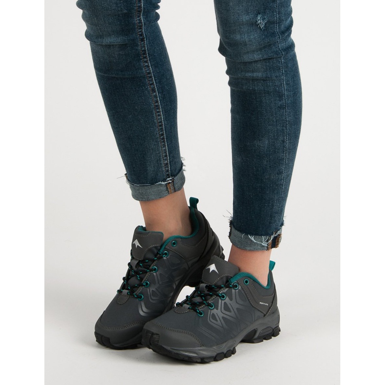 Grafitne cipele za treking siva 2