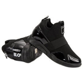 Tenisice na klin crna 1