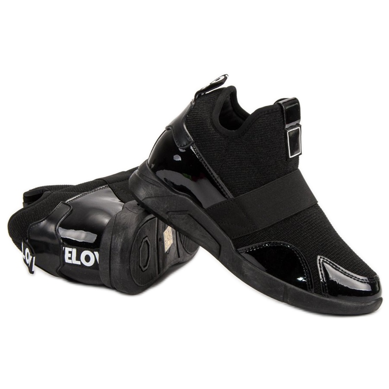 Tenisice na klin crna 1