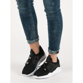 Ažurne sportske cipele crna 1