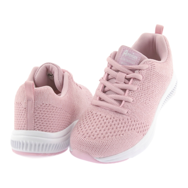 Sportski ženski American Club HA07 roza ružičasta 4