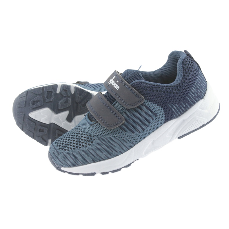 American Club Američke CA05 tamnoplave sportske cipele na čičak tamnoplava 5