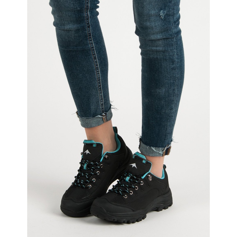 Crne treking cipele crna 2