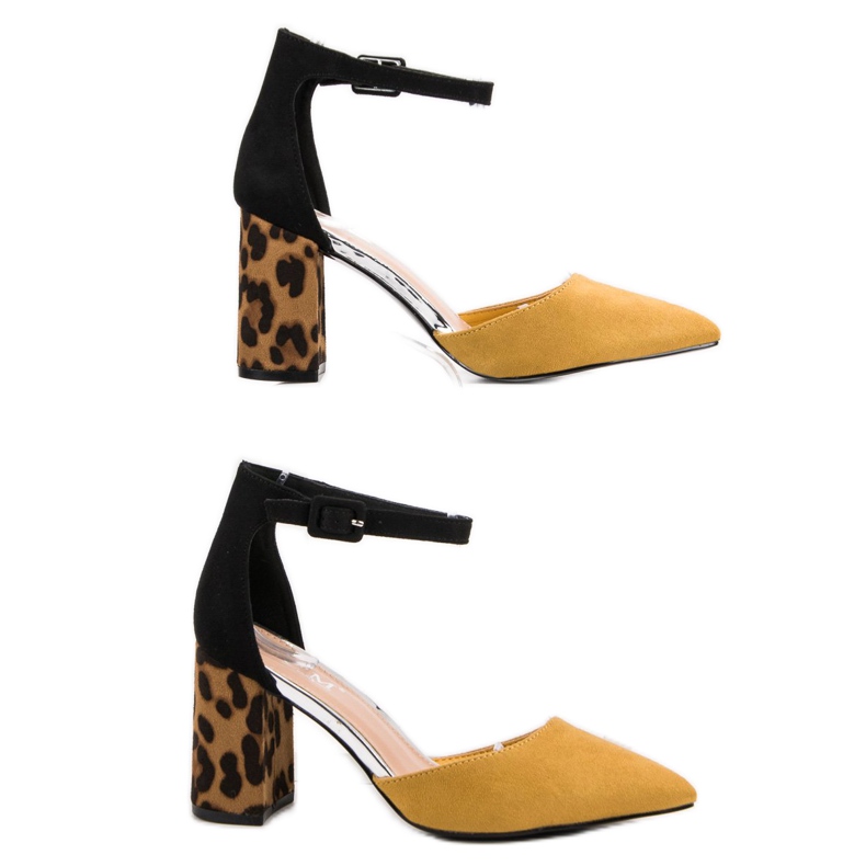 Cm Paris Pumpe na Szpic način žuta boja 2