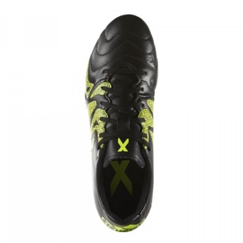 Adidas X 15.3 FG / AG Kožne tenisice B26971 crno crno 1