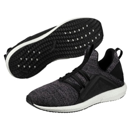 Tenisice za trčanje Puma Mega Nrgy Knit Wn s Black-Asphalt W 190373 01 crno 1