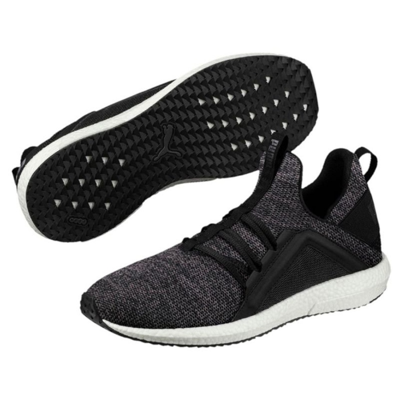 Tenisice za trčanje Puma Mega Nrgy Knit Wn s Black-Asphalt W 190373 01 crno 1