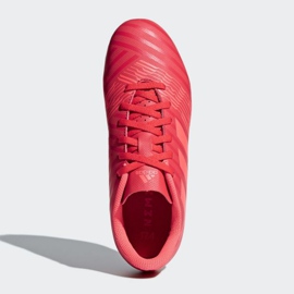 Kopačke Adidas Nemeziz 17.4 FxG Jr CP9207 crvena crvena 2
