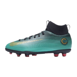 Nogometne cipele Nike Mercurial Superfly 6 Club CR7 Mg Jr AJ3115-390 plava plava 1