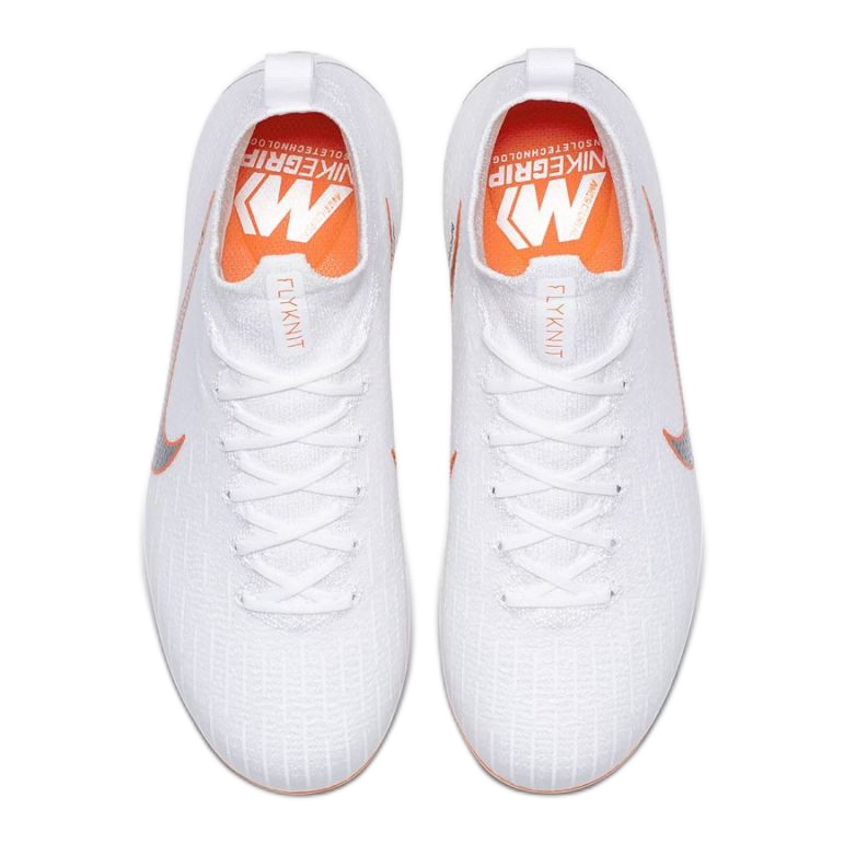 Nogometne cipele Nike Mercurial Superfly 6 Elite Fg Jr AH7340-107 bijela bijela 2