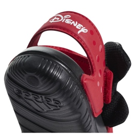 Adidas Disney M7M AltaSwim Jr CQ0108 sandale crno crvena 2