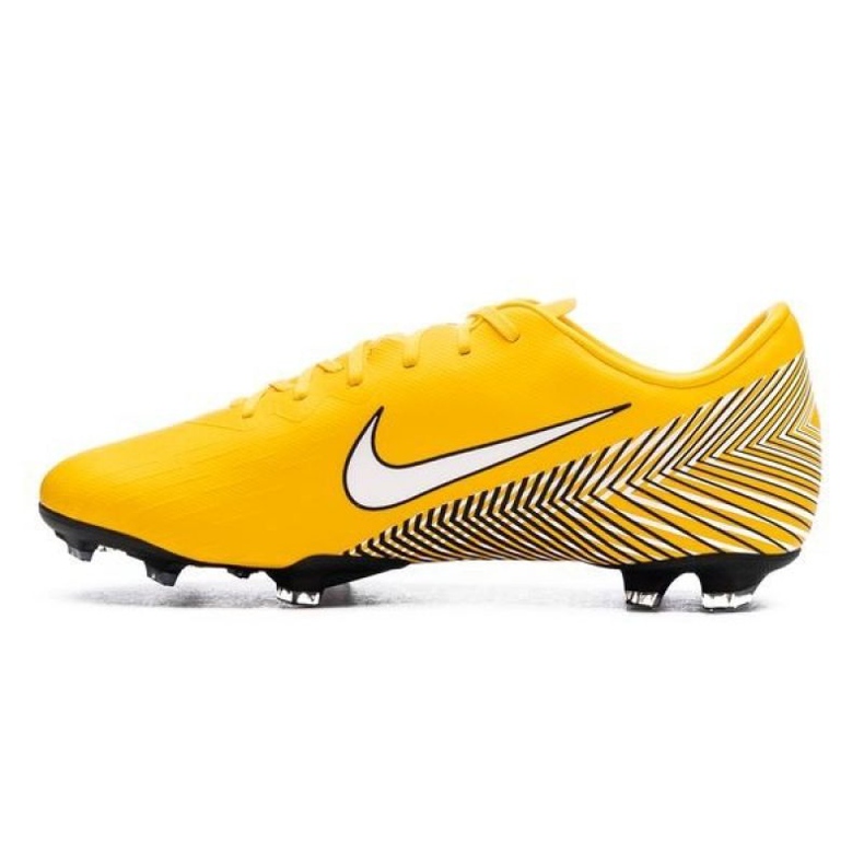 Nogometne cipele Nike Mercurial Vapor 12 Elite Neymar Fg Jr AR4091-710 žuta boja s oko ł vol 1