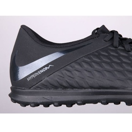 Nogometna obuća Nike Hypervenom Phantomx 3 Club Tf AJ3811-001 crna crna 2