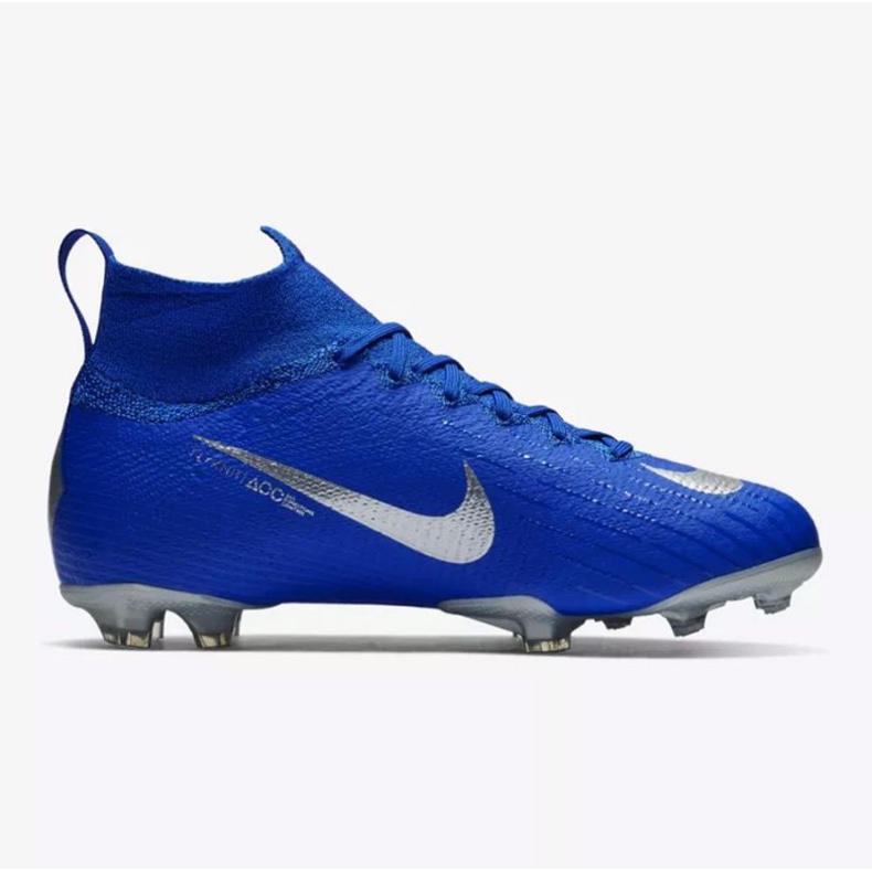 Nike Mercurial Superfly 6 Elite Fg Jr AH7340-400 nogometne cipele plava plava 1