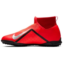 Nike Phantom Vsn Academy Df Tf Jr AO3292-600 nogometne cipele crvena crvena 1