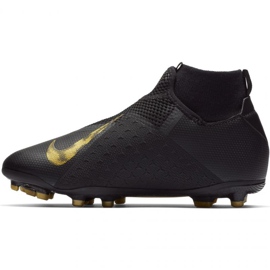 Nike Phantom Vsn Academy Df FG / MG Jr AO3287-077 nogometne cipele crna crna 2