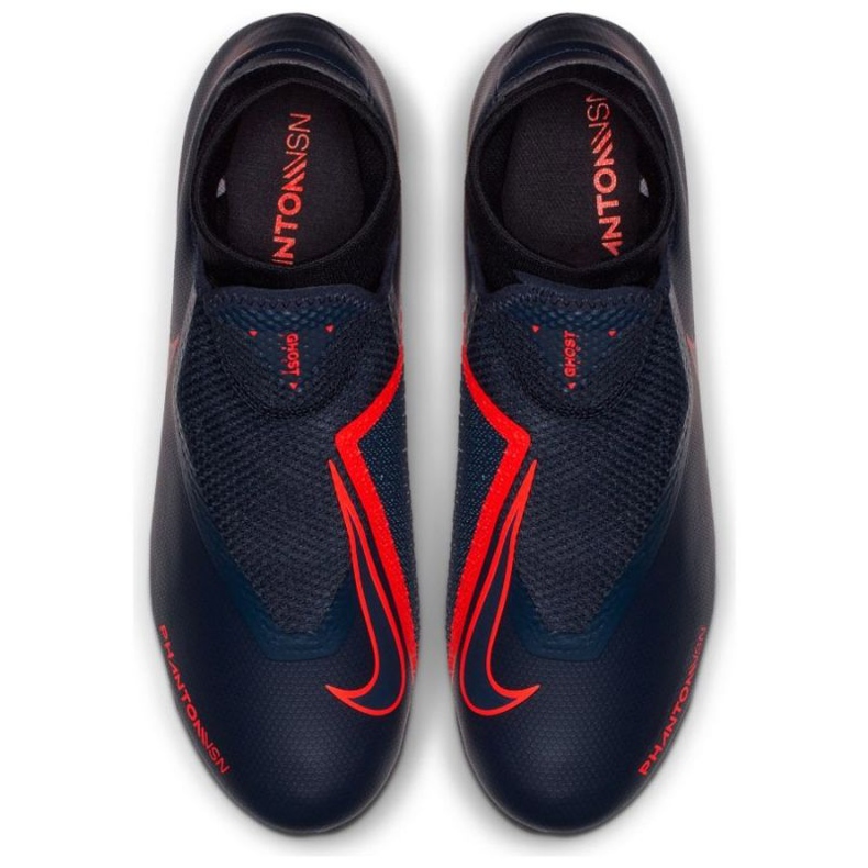 Nike Phantom Vsn Academy Df Fg M AO3258-440 nogometne cipele plava tamnoplava 2