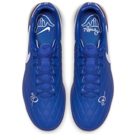 Nike Tiempo Lunar LegendX 7 Pro 10R Tf M AQ2212-410 nogometne cipele plava plava 2