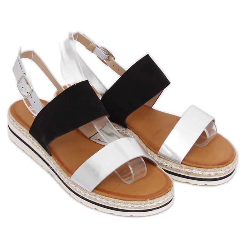 Crne ženske sandale F056 Crne crna 1