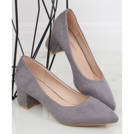 Siva Pumpa s niskim potpeticama siva G-136 Siva 1
